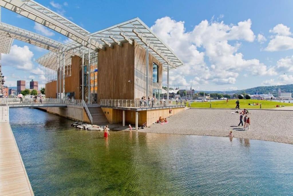 Apartmán Aker Brygge - Sjoside Hjem - Sentral Beliggenhet Oslo Exteriér fotografie